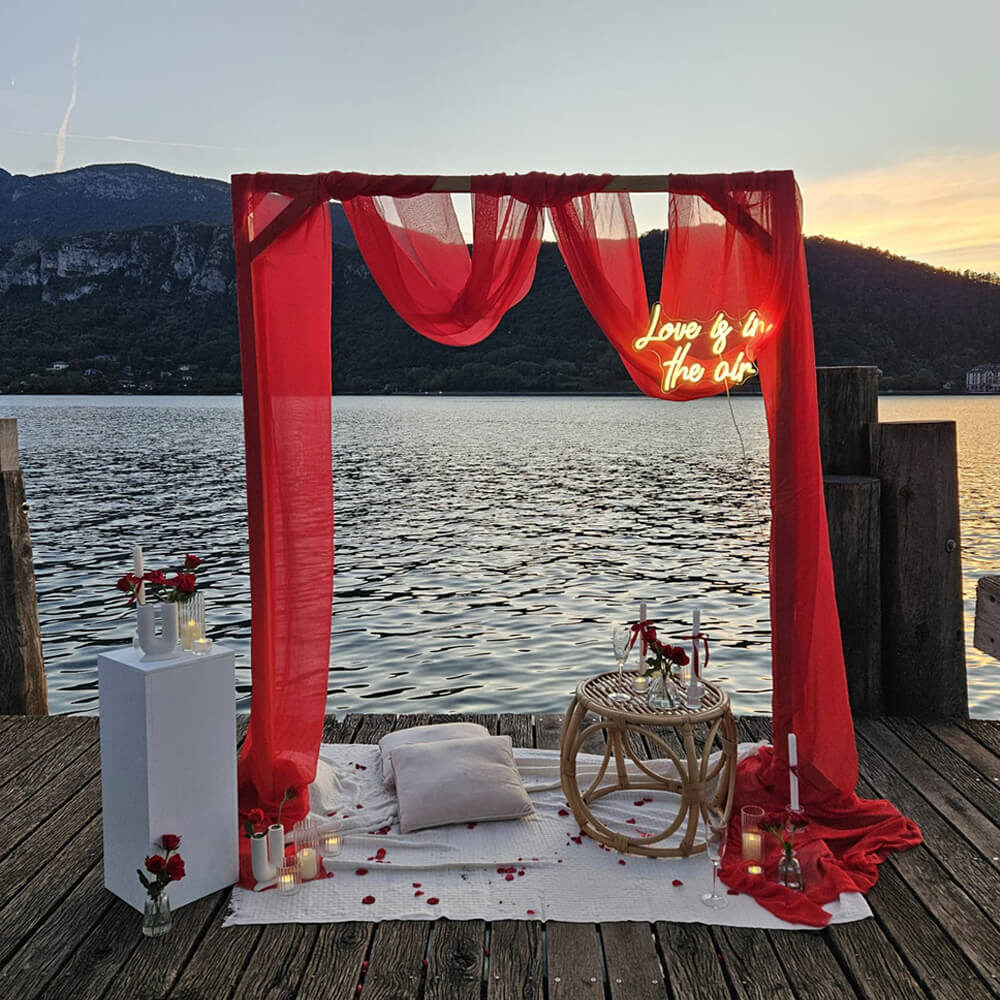 demande en mariage décoration Annecy Moot