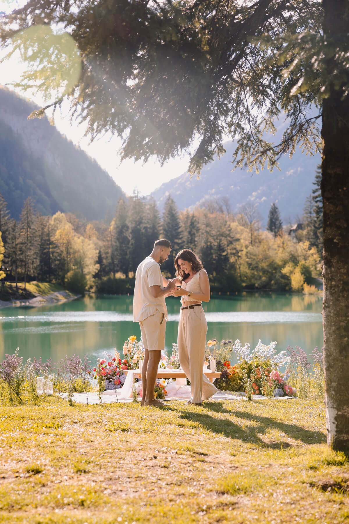 Demande en mariage Annecy